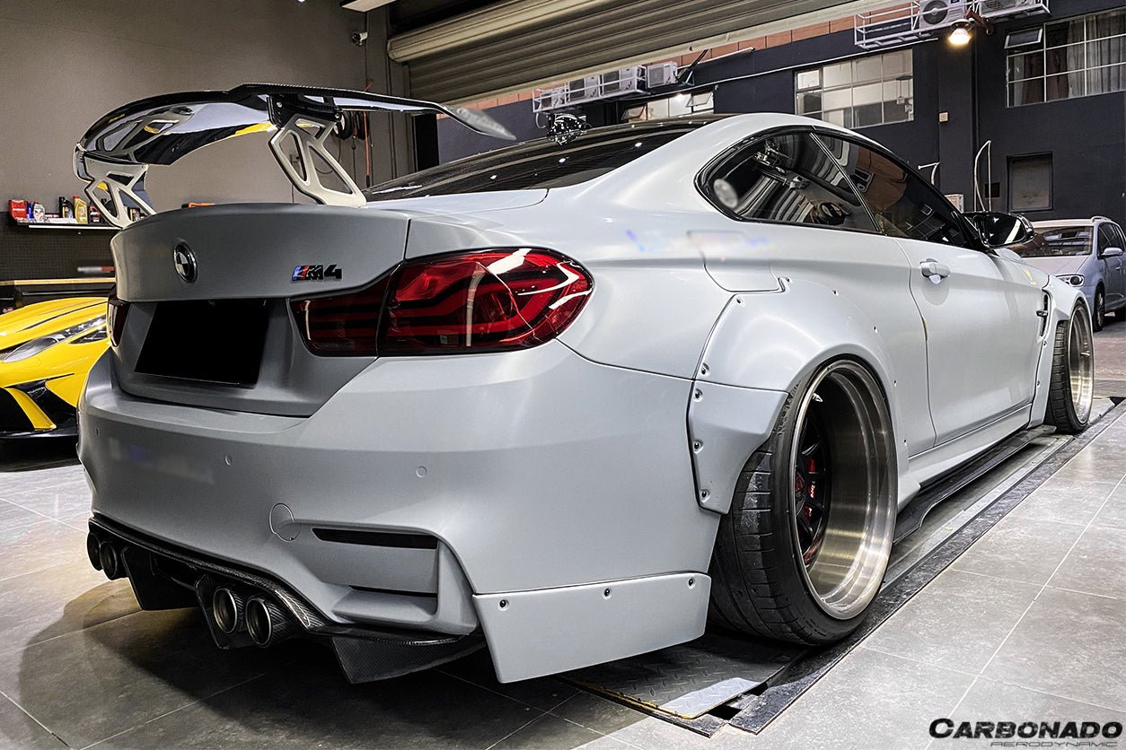 DARWINPRO - BMW M3 F80 / M4 F82 2014-2020 VRS STYLE CARBON FIBRE TRUNK SPOILER - Aero Carbon UK