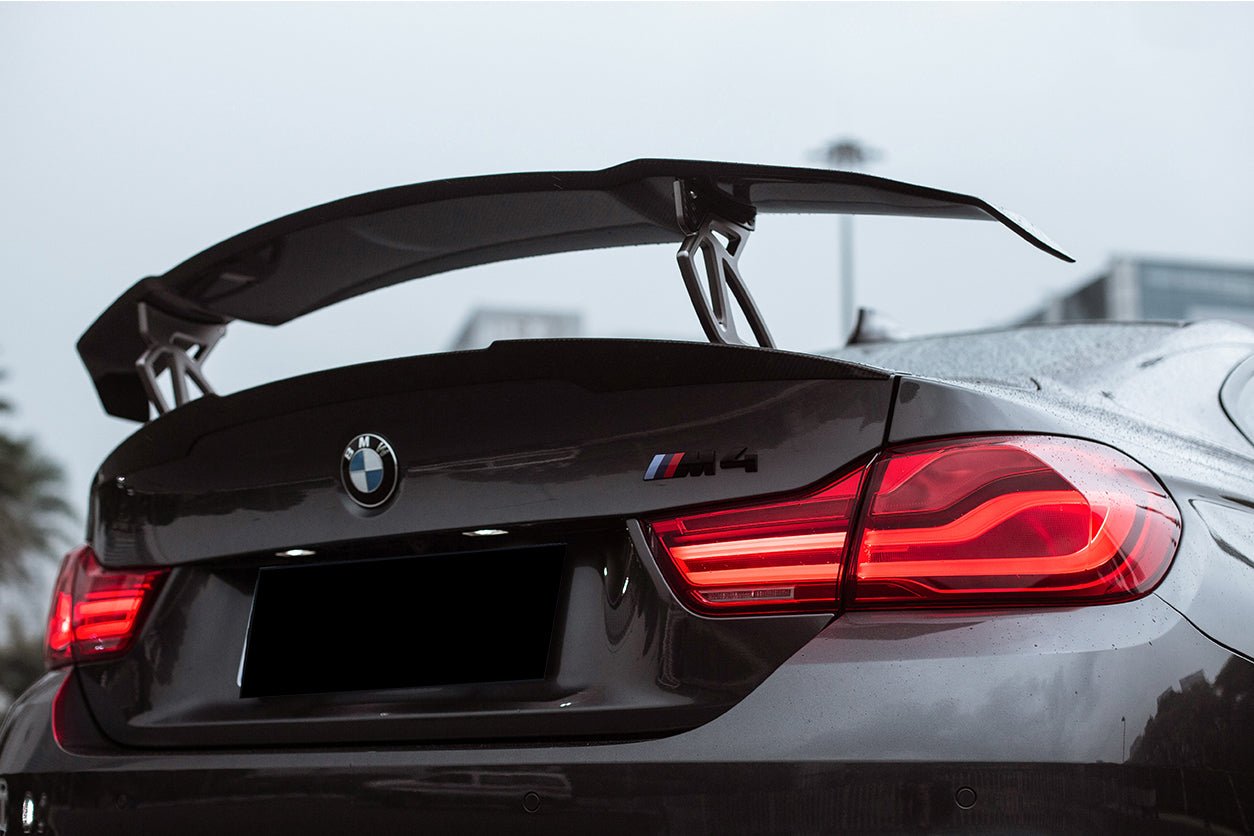DARWINPRO - BMW M3 F80 / M4 F82 2014-2020 VRS STYLE CARBON FIBRE TRUNK SPOILER - Aero Carbon UK