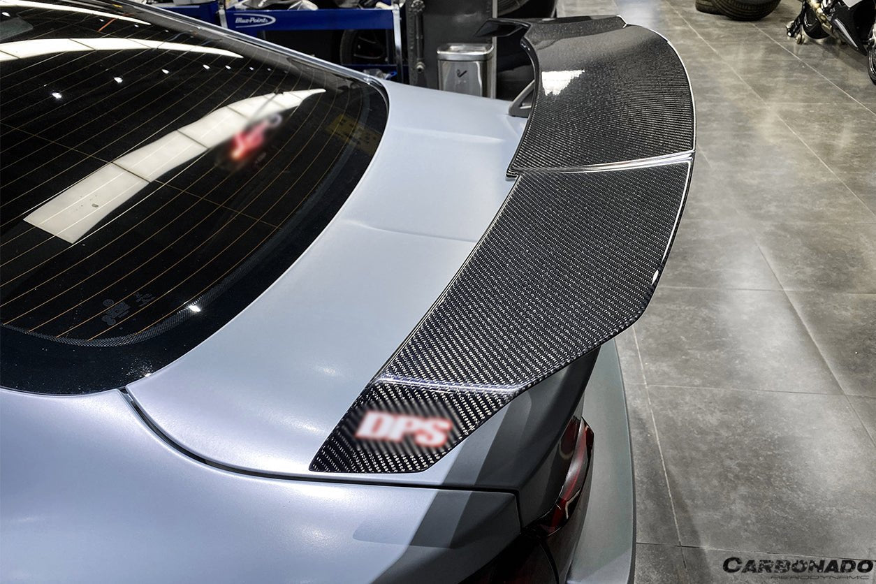 DARWINPRO - BMW M3 F80 / M4 F82 2014-2020 VRS STYLE CARBON FIBRE TRUNK SPOILER - Aero Carbon UK