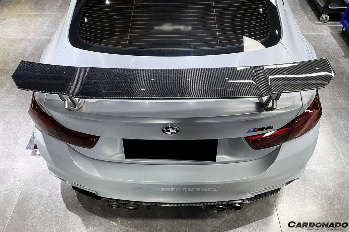 DARWINPRO - BMW M3 F80 / M4 F82 2014-2020 VRS STYLE CARBON FIBRE TRUNK SPOILER - Aero Carbon UK