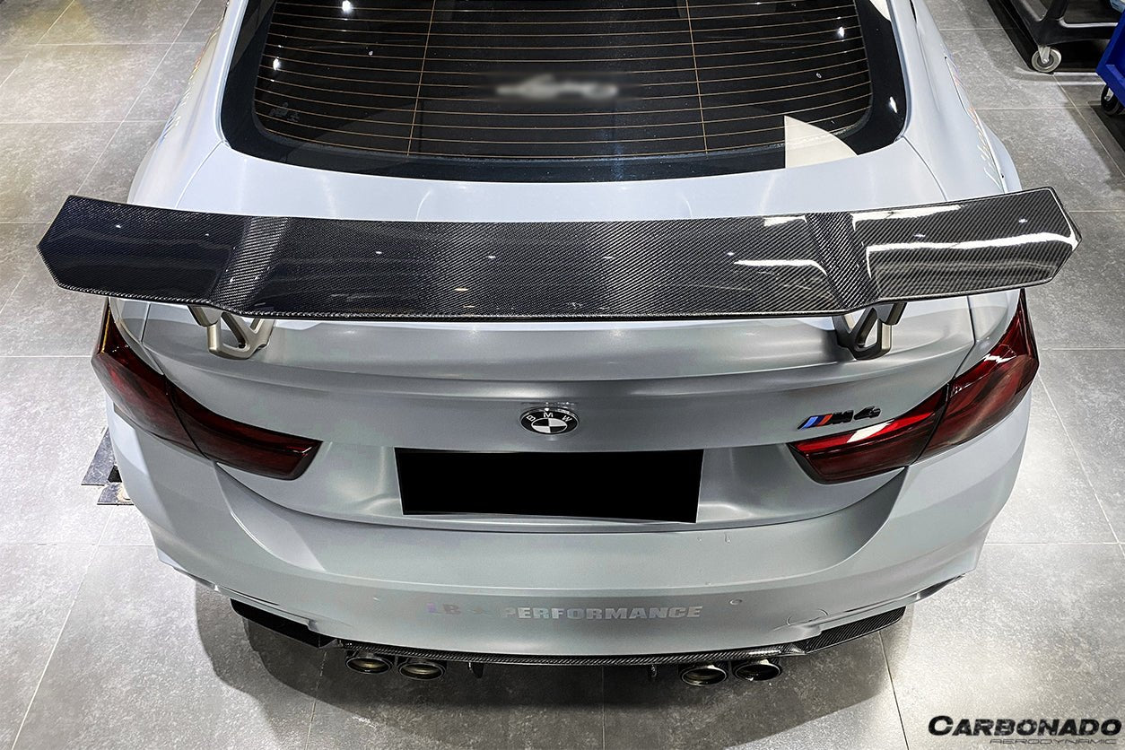 DARWINPRO - BMW M3 F80 / M4 F82 2014-2020 VRS STYLE CARBON FIBRE TRUNK SPOILER - Aero Carbon UK