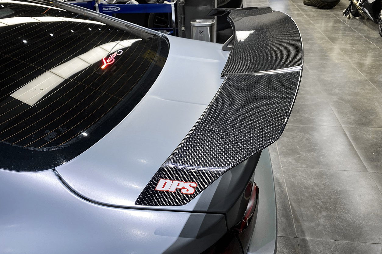 DARWINPRO - BMW M3 F80 / M4 F82 2014-2020 VRS STYLE CARBON FIBRE TRUNK SPOILER - Aero Carbon UK