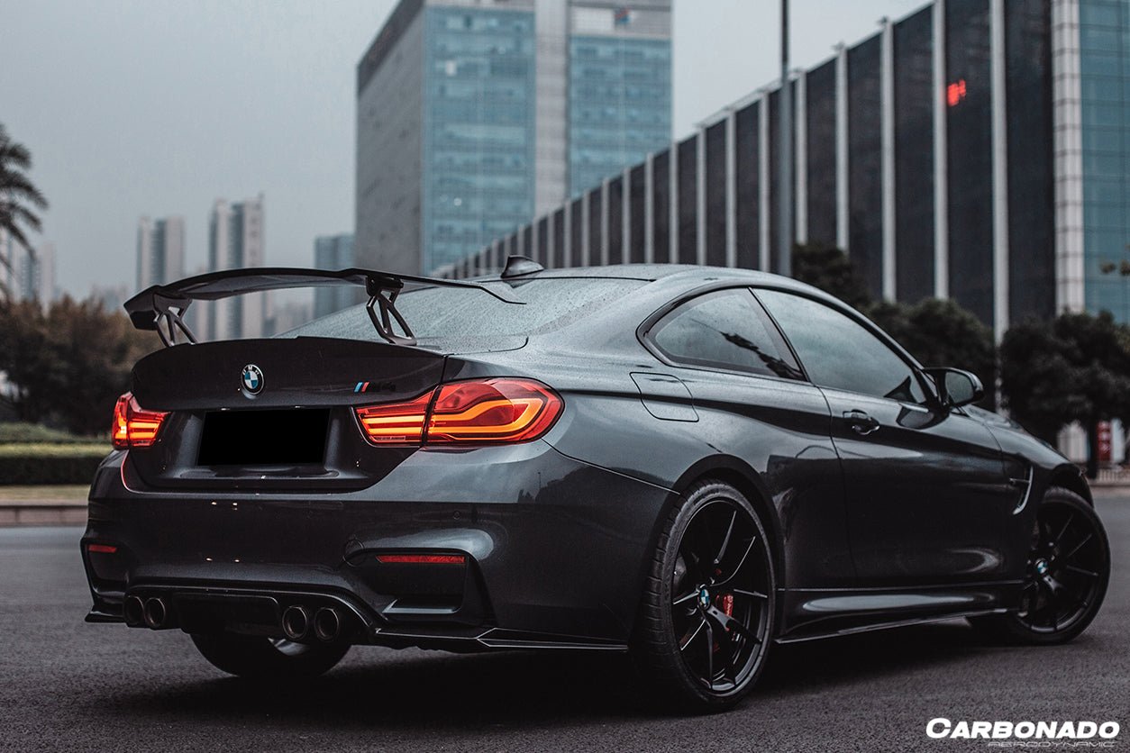 DARWINPRO - BMW M3 F80 / M4 F82 2014-2020 VRS STYLE CARBON FIBRE TRUNK SPOILER - Aero Carbon UK