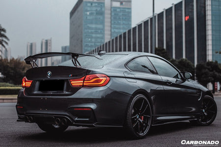 DARWINPRO - BMW M3 F80 / M4 F82 2014-2020 VRS STYLE CARBON FIBRE TRUNK SPOILER - Aero Carbon UK