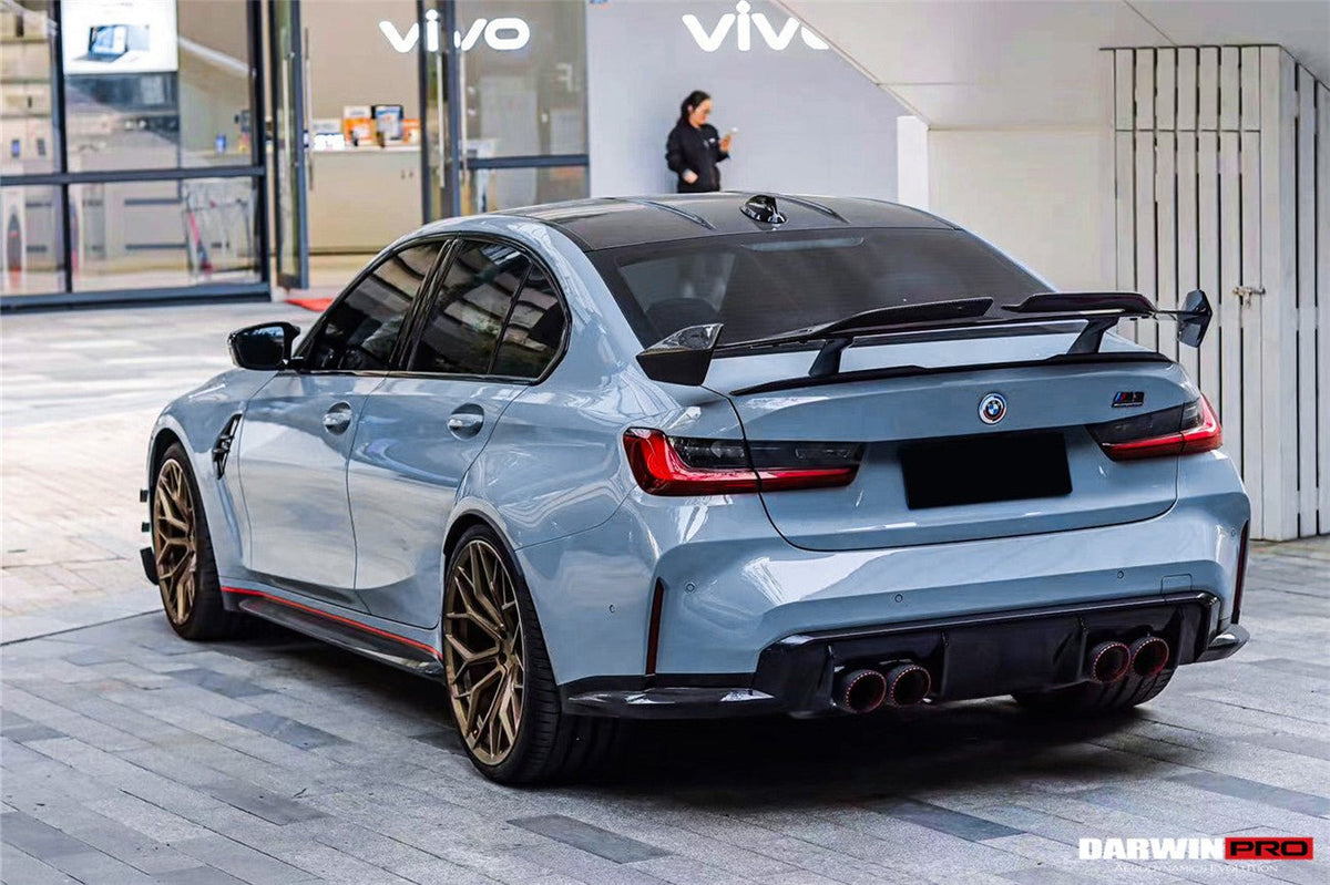 DARWINPRO - BMW M3 G80 / 3 SERIES G20 2021+ BKSSII STYLE CARBON FIBRE TRUNK SPOILER - Aero Carbon UK