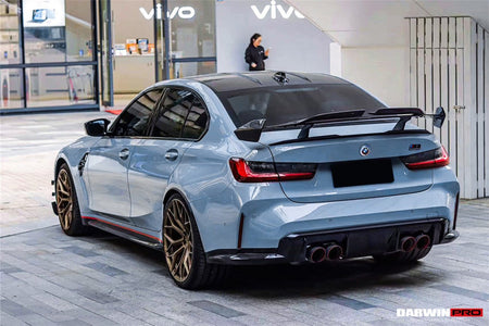 DARWINPRO - BMW M3 G80 / 3 SERIES G20 2021+ BKSSII STYLE CARBON FIBRE TRUNK SPOILER - Aero Carbon UK