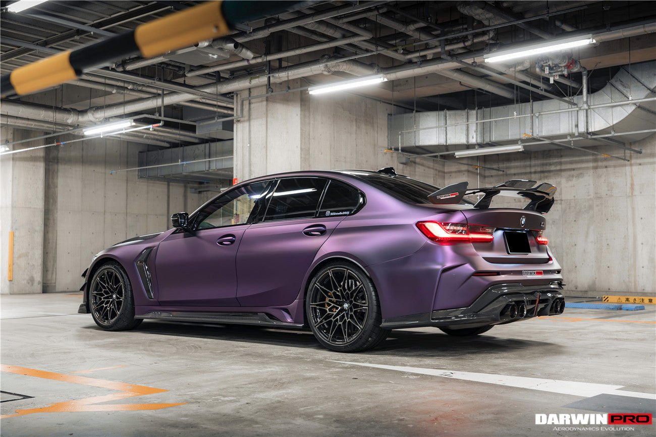 DARWINPRO - BMW M3 G80 / 3 SERIES G20 2021+ BKSSII STYLE CARBON FIBRE TRUNK SPOILER - Aero Carbon UK