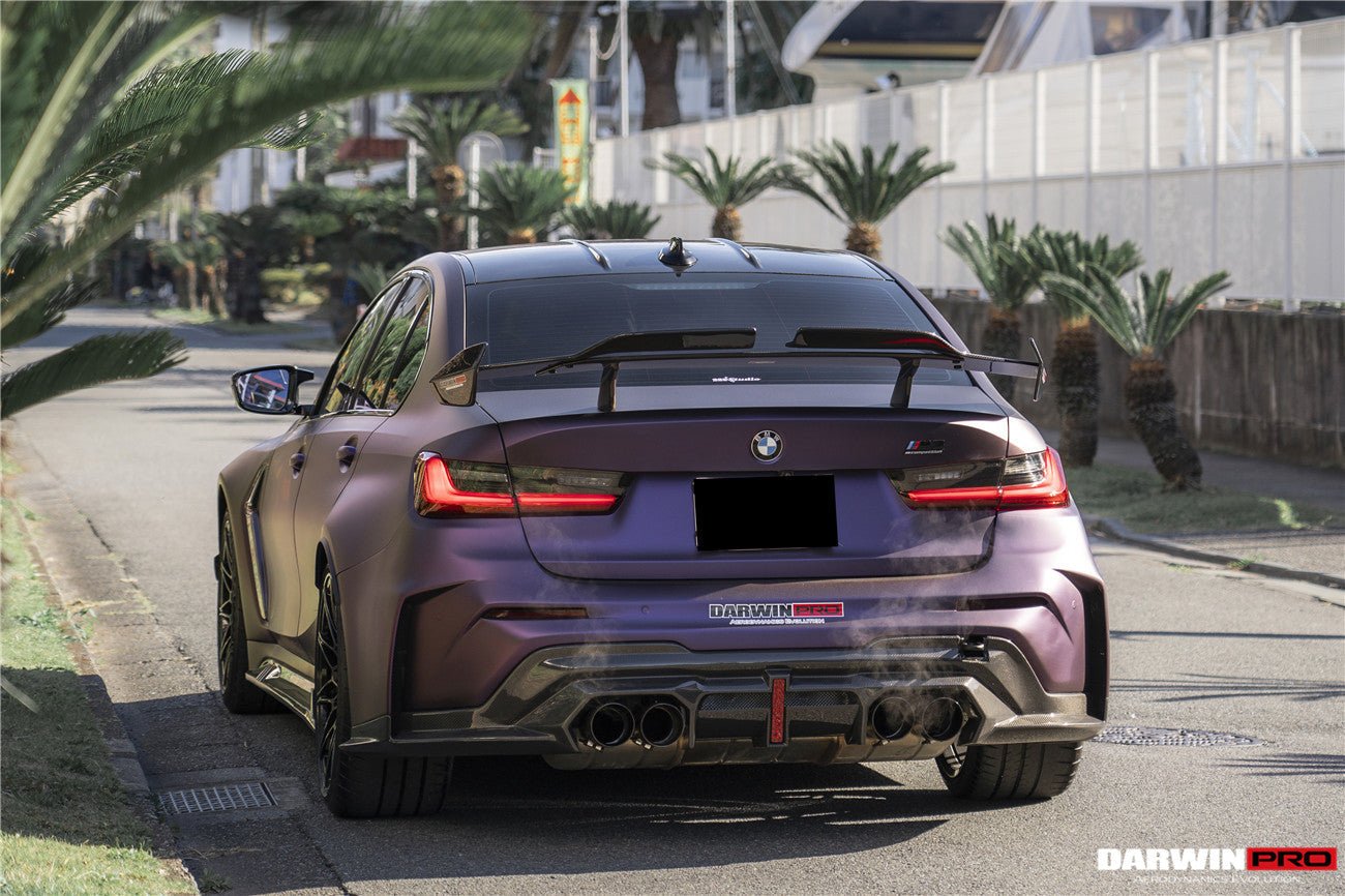 DARWINPRO - BMW M3 G80 / 3 SERIES G20 2021+ BKSSII STYLE CARBON FIBRE TRUNK SPOILER - Aero Carbon UK