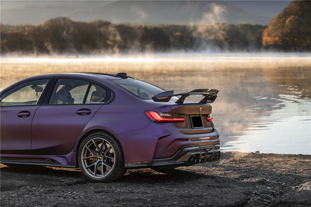 DARWINPRO - BMW M3 G80 / 3 SERIES G20 2021+ BKSSII STYLE CARBON FIBRE TRUNK SPOILER - Aero Carbon UK