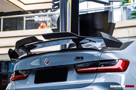 DARWINPRO - BMW M3 G80 / 3 SERIES G20 2021+ BKSSII STYLE CARBON FIBRE TRUNK SPOILER - Aero Carbon UK