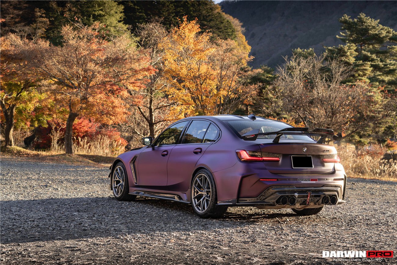 DARWINPRO - BMW M3 G80 / 3 SERIES G20 2021+ BKSSII STYLE CARBON FIBRE TRUNK SPOILER - Aero Carbon UK