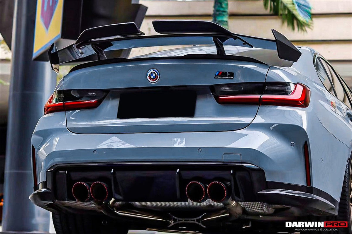DARWINPRO - BMW M3 G80 / 3 SERIES G20 2021+ BKSSII STYLE CARBON FIBRE TRUNK SPOILER - Aero Carbon UK