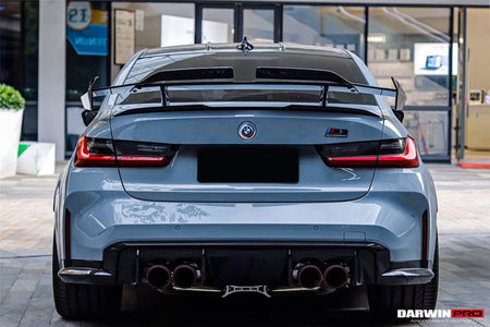 DARWINPRO - BMW M3 G80 / 3 SERIES G20 2021+ BKSSII STYLE CARBON FIBRE TRUNK SPOILER - Aero Carbon UK
