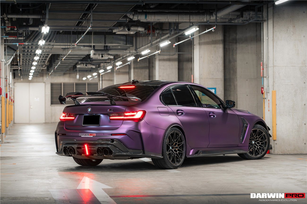 DARWINPRO - BMW M3 G80 / 3 SERIES G20 2021+ BKSSII STYLE CARBON FIBRE TRUNK SPOILER - Aero Carbon UK