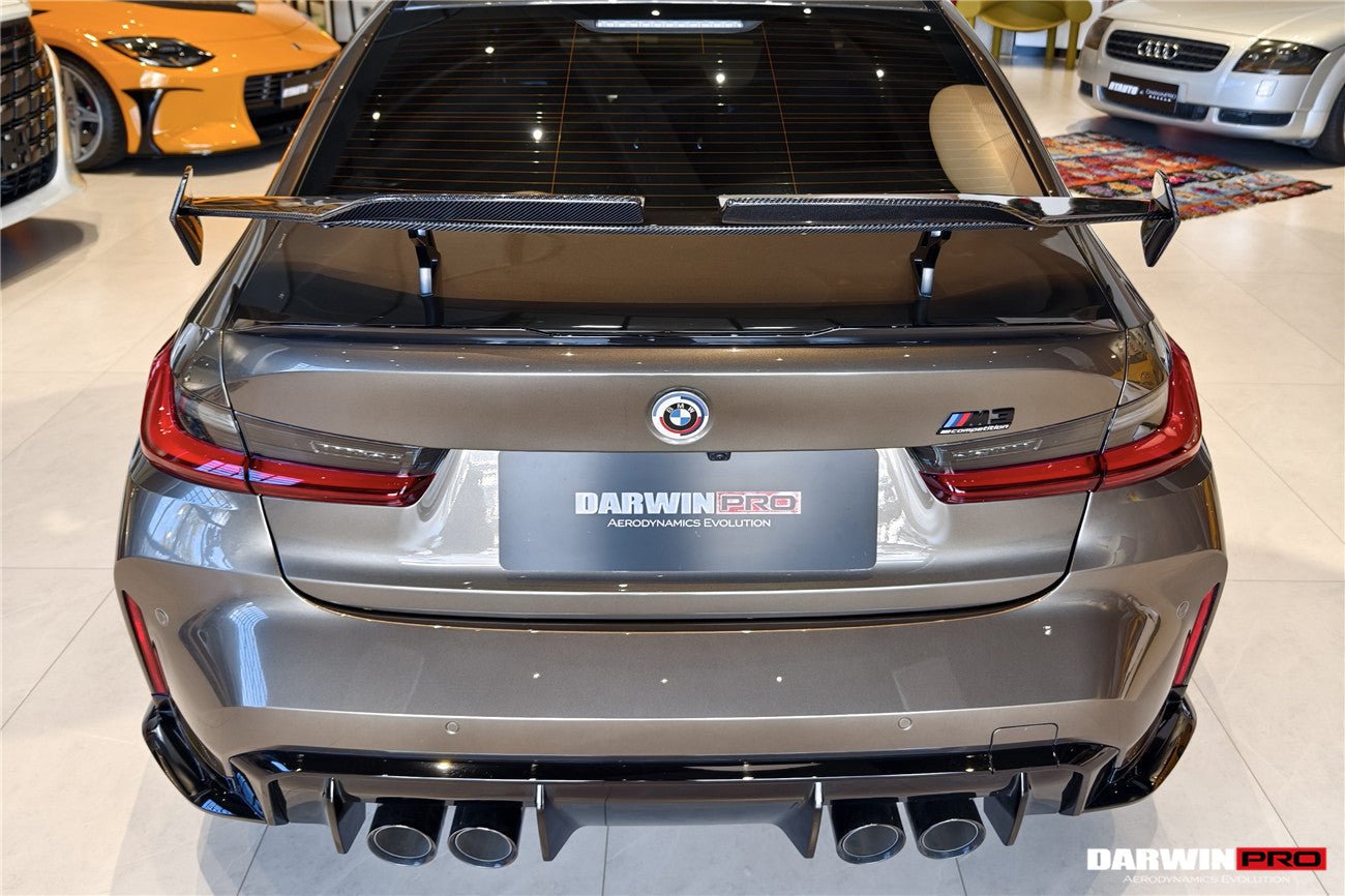 DARWINPRO - BMW M3 G80 / 3 SERIES G20 / M4 G82 / 4 SERIES G22 2021+ BKSSII STYLE CARBON FIBRE TRUNK WING - Aero Carbon UK