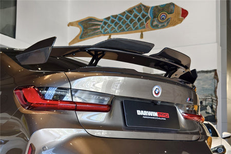 DARWINPRO - BMW M3 G80 / 3 SERIES G20 / M4 G82 / 4 SERIES G22 2021+ BKSSII STYLE CARBON FIBRE TRUNK WING - Aero Carbon UK