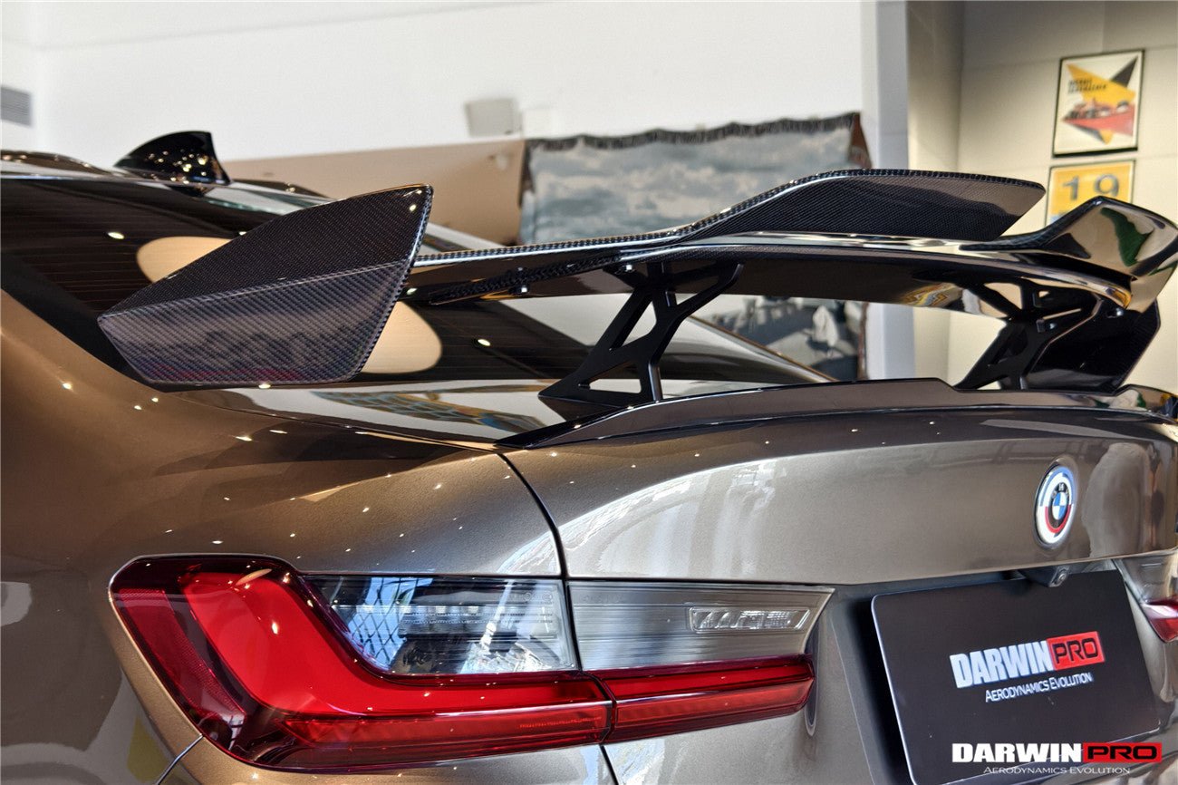 DARWINPRO - BMW M3 G80 / 3 SERIES G20 / M4 G82 / 4 SERIES G22 2021+ BKSSII STYLE CARBON FIBRE TRUNK WING - Aero Carbon UK