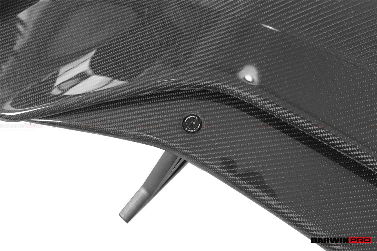 DARWINPRO - BMW M3 G80 / 3 SERIES G20 / M4 G82 / 4 SERIES G22 2021+ BKSSII STYLE CARBON FIBRE TRUNK WING - Aero Carbon UK