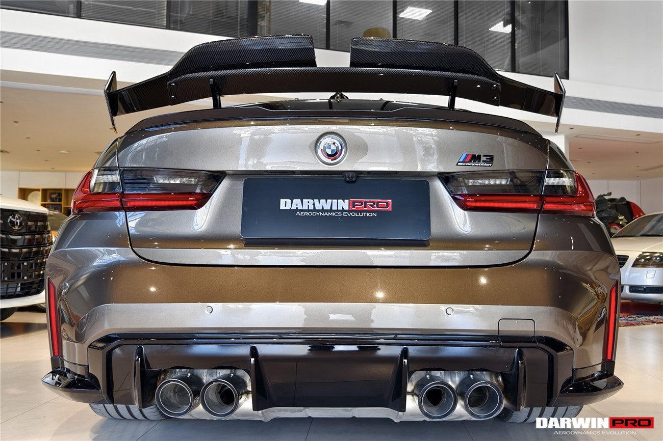 DARWINPRO - BMW M3 G80 / 3 SERIES G20 / M4 G82 / 4 SERIES G22 2021+ BKSSII STYLE CARBON FIBRE TRUNK WING - Aero Carbon UK