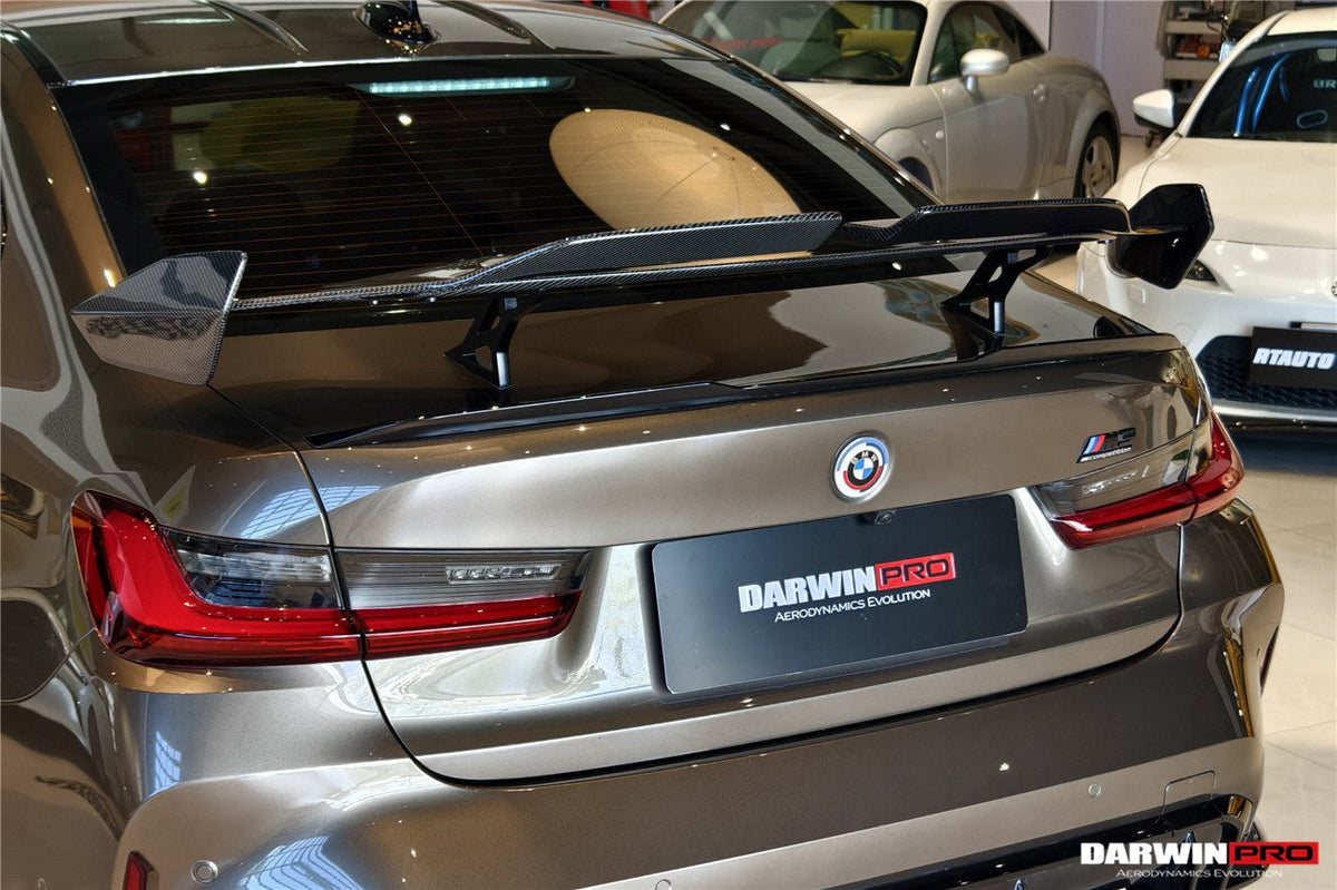DARWINPRO - BMW M3 G80 / 3 SERIES G20 / M4 G82 / 4 SERIES G22 2021+ BKSSII STYLE CARBON FIBRE TRUNK WING - Aero Carbon UK