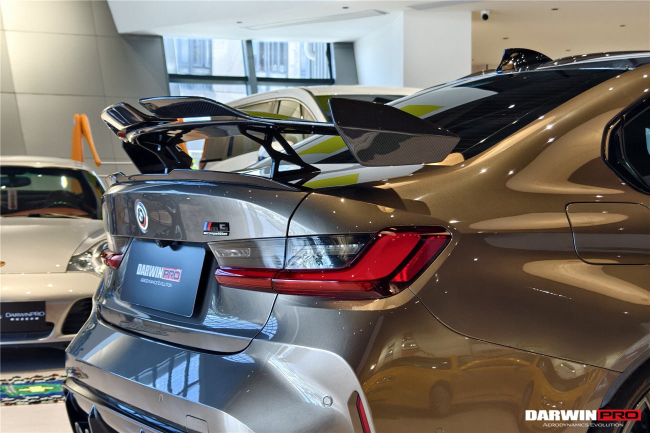 DARWINPRO - BMW M3 G80 / 3 SERIES G20 / M4 G82 / 4 SERIES G22 2021+ BKSSII STYLE CARBON FIBRE TRUNK WING - Aero Carbon UK