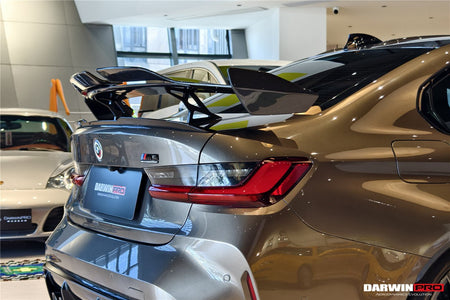 DARWINPRO - BMW M3 G80 / 3 SERIES G20 / M4 G82 / 4 SERIES G22 2021+ BKSSII STYLE CARBON FIBRE TRUNK WING - Aero Carbon UK