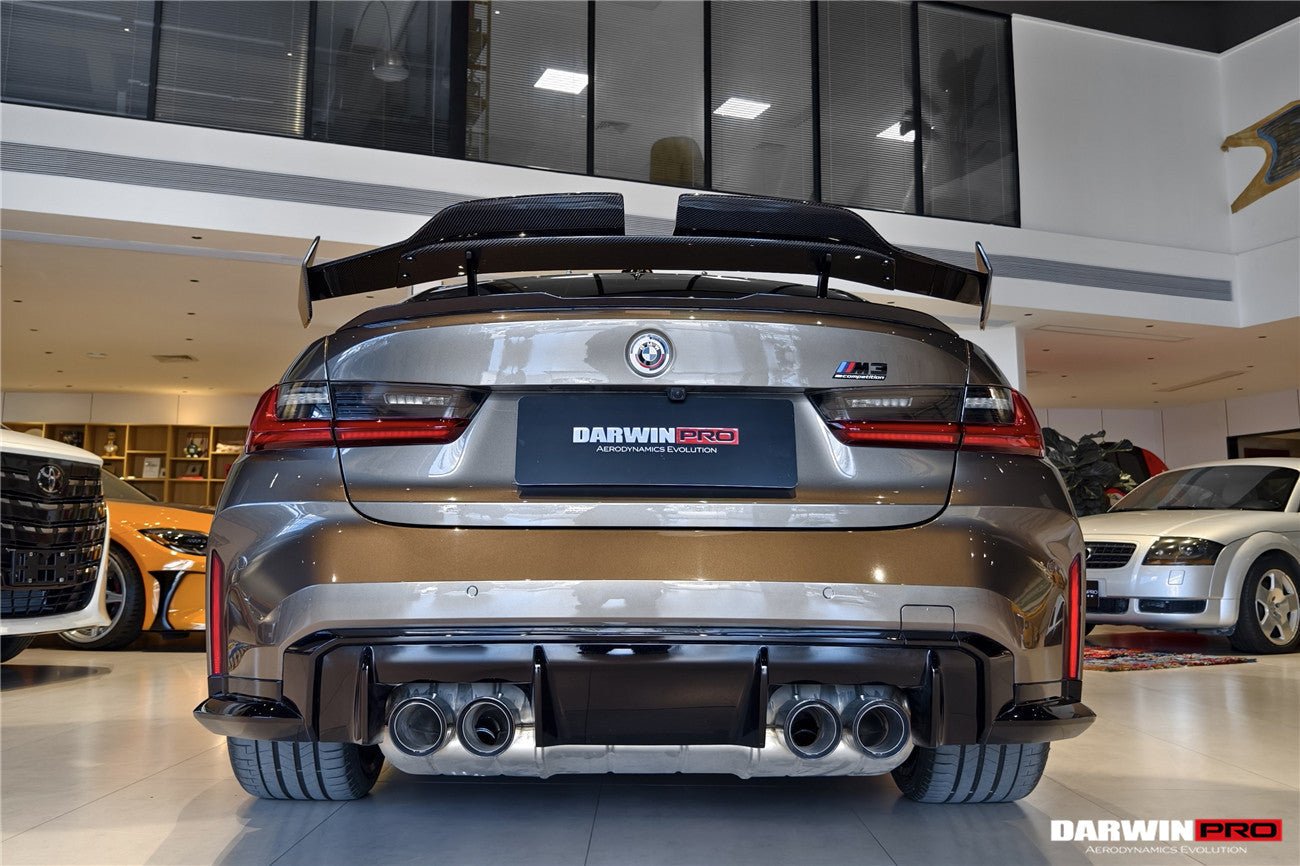 DARWINPRO - BMW M3 G80 / 3 SERIES G20 / M4 G82 / 4 SERIES G22 2021+ BKSSII STYLE CARBON FIBRE TRUNK WING - Aero Carbon UK