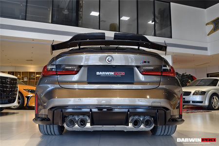 DARWINPRO - BMW M3 G80 / 3 SERIES G20 / M4 G82 / 4 SERIES G22 2021+ BKSSII STYLE CARBON FIBRE TRUNK WING - Aero Carbon UK