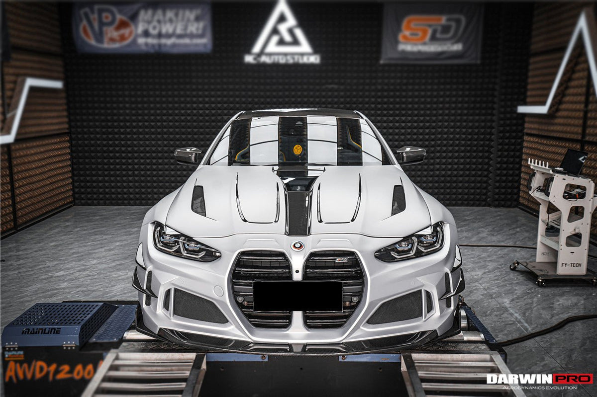 DARWINPRO - BMW M3 G80 / M4 G82 IMP PERFORMANCE CARBON FIBRE / TRANSPARENT HOOD BONNET - Aero Carbon UK