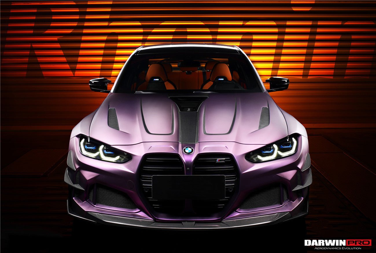 DARWINPRO - BMW M3 G80 / M4 G82 IMP PERFORMANCE CARBON FIBRE / TRANSPARENT HOOD BONNET - Aero Carbon UK