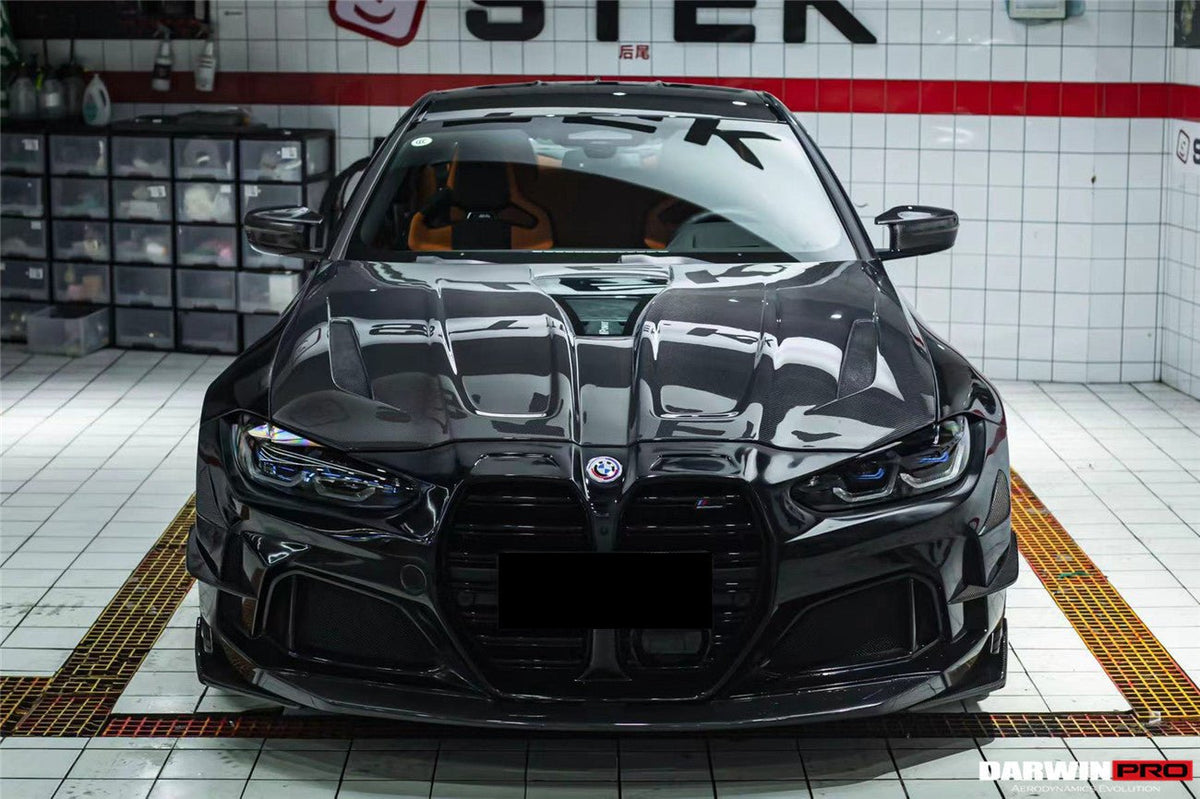 DARWINPRO - BMW M3 G80 / M4 G82 IMP PERFORMANCE CARBON FIBRE / TRANSPARENT HOOD BONNET - Aero Carbon UK