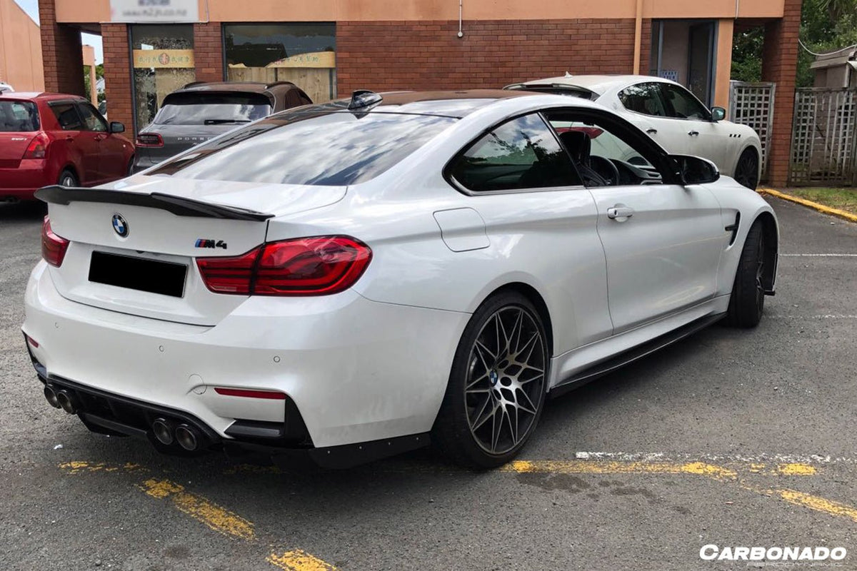 DARWINPRO - BMW M4 F82 2014-2020 VA STYLE CARBON FIBRE SIDE SKIRTS - Aero Carbon UK