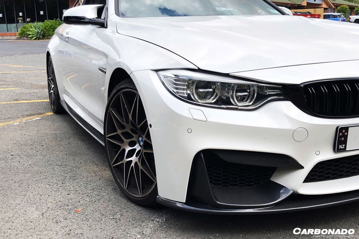 DARWINPRO - BMW M4 F82 2014-2020 VA STYLE CARBON FIBRE SIDE SKIRTS - Aero Carbon UK