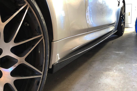 DARWINPRO - BMW M4 F82 2014-2020 VA STYLE CARBON FIBRE SIDE SKIRTS - Aero Carbon UK