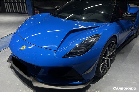 DARWINPRO - LOTUS EMIRA 2021-2024 OD STYLE DRY CARBON FIBRE FRONT BUMPER VENTS - Aero Carbon UK