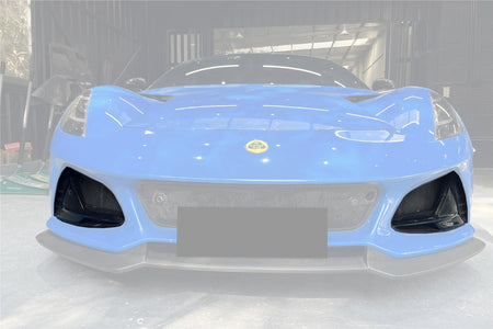 DARWINPRO - LOTUS EMIRA 2021-2024 OD STYLE DRY CARBON FIBRE FRONT BUMPER VENTS - Aero Carbon UK