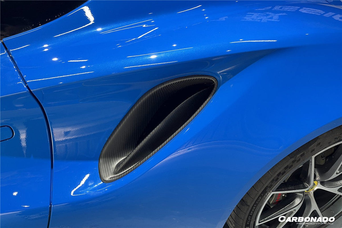 DARWINPRO - LOTUS EMIRA 2021-2024 OD STYLE DRY CARBON FIBRE QUARTER PANEL SIDE SCOOPS - Aero Carbon UK