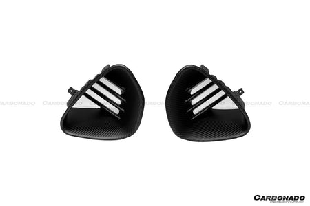 DARWINPRO - LOTUS EMIRA 2021-2024 OD STYLE DRY CARBON FIBRE REAR BUMPER VENTS - Aero Carbon UK