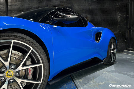DARWINPRO - LOTUS EMIRA 2021-2024 OD STYLE DRY CARBON FIBRE SIDE SKIRTS - Aero Carbon UK