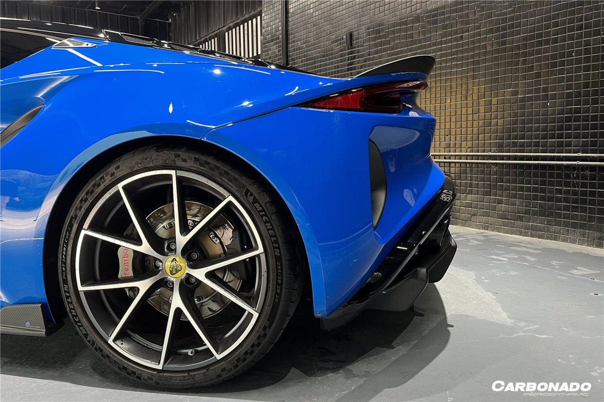 DARWINPRO - LOTUS EMIRA 2021-2024 OD STYLE DRY CARBON FIBRE TRUNK SPOILER - Aero Carbon UK