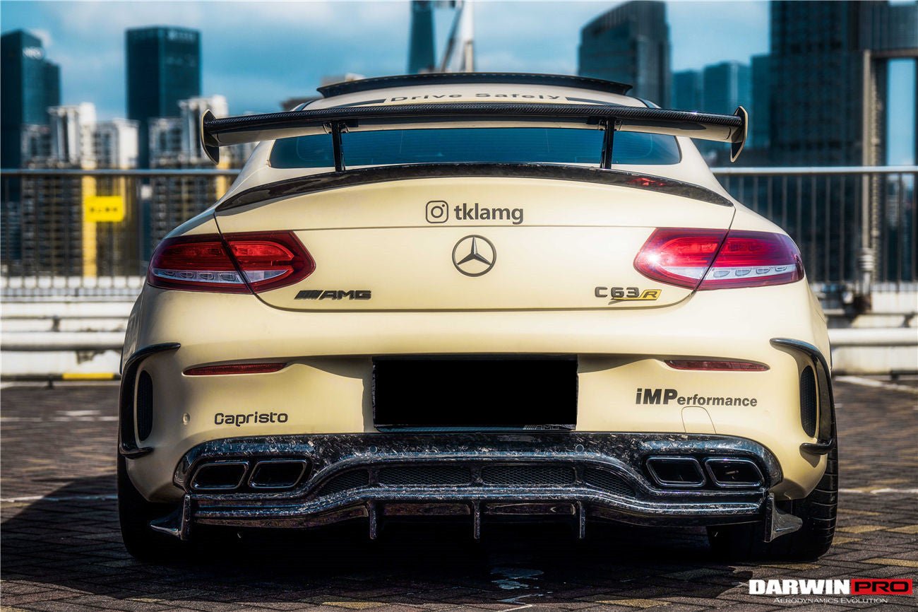 DARWINPRO - MERCEDES BENZ C - CLASS W205 COUPE 2015 - 2021 DP STYLE TRUNK SPOILER WING - Aero Carbon UK