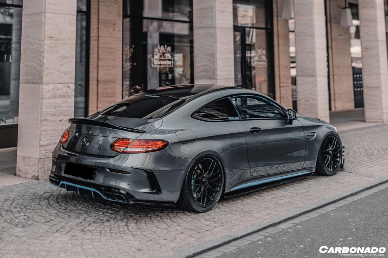 DARWINPRO - MERCEDES BENZ C - CLASS W205 COUPE 2015 - 2021 PS STYLE TRUNK SPOILER - Aero Carbon UK