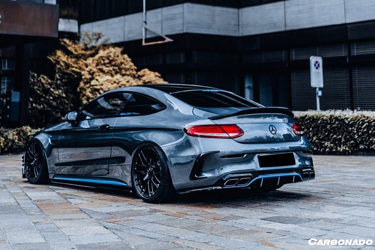 DARWINPRO - MERCEDES BENZ C - CLASS W205 COUPE 2015 - 2021 PS STYLE TRUNK SPOILER - Aero Carbon UK