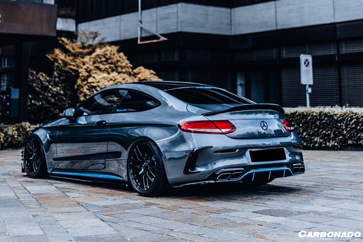 DARWINPRO - MERCEDES BENZ C - CLASS W205 COUPE 2015 - 2021 PS STYLE TRUNK SPOILER - Aero Carbon UK