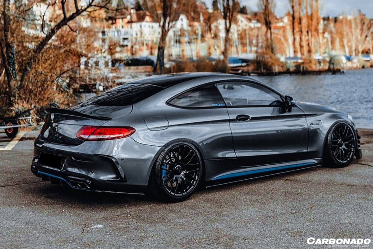 DARWINPRO - MERCEDES BENZ C - CLASS W205 COUPE 2015 - 2021 PS STYLE TRUNK SPOILER - Aero Carbon UK