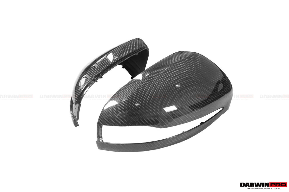 DARWINPRO - MERCEDES BENZ C - CLASS W205 DRY CARBON FIBER MIRROR HOUSING REPLACEMENT - Aero Carbon UK