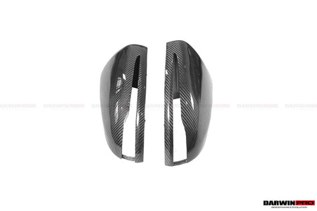 DARWINPRO - MERCEDES BENZ C - CLASS W205 DRY CARBON FIBER MIRROR HOUSING REPLACEMENT - Aero Carbon UK