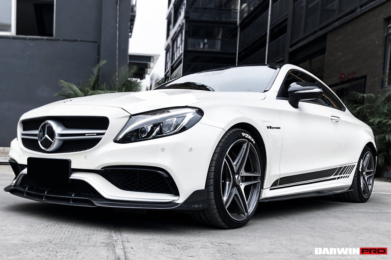 DARWINPRO - MERCEDES BENZ C - CLASS W205 DRY CARBON FIBER MIRROR HOUSING REPLACEMENT - Aero Carbon UK