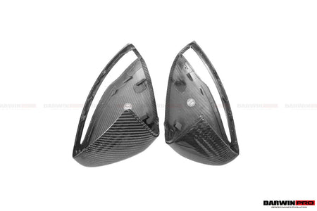DARWINPRO - MERCEDES BENZ C - CLASS W205 DRY CARBON FIBER MIRROR HOUSING REPLACEMENT - Aero Carbon UK