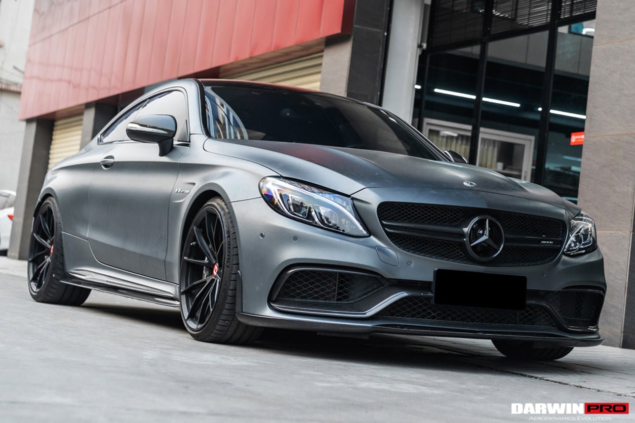 DARWINPRO - MERCEDES BENZ C - CLASS W205 DRY CARBON FIBER MIRROR HOUSING REPLACEMENT - Aero Carbon UK